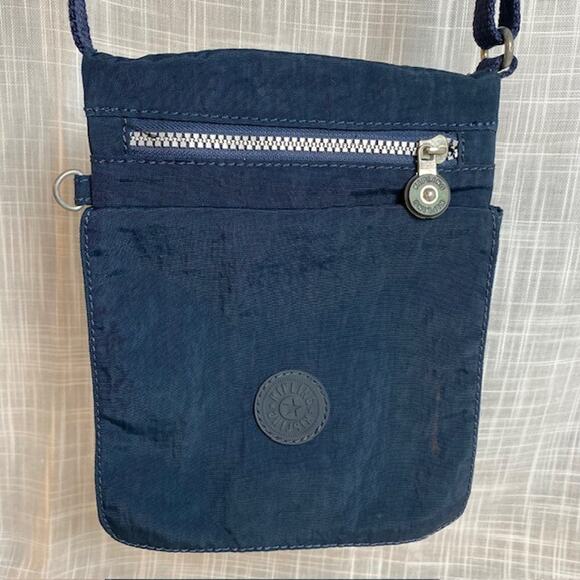 KIPLING Eldorado Navy Blue Crossbody Bag with Adjustable Strap - Picture 1 of 9